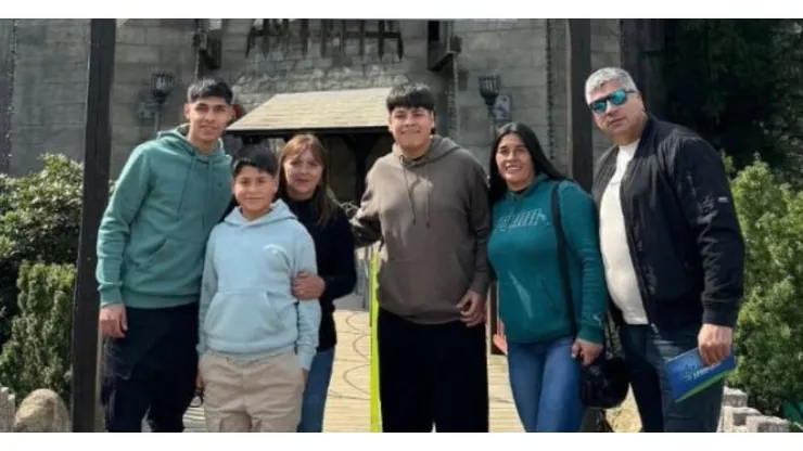 La familia de Darío Osorio no se pierde ningún partido del ex Universidad de Chile.