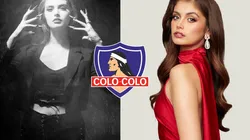 Ignacia Fernández, la miss metalera, mostró su apoyo a Colo Colo