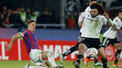 Maximiliano Falcón recibió dura falta ante Cerro Porteño