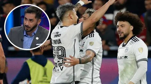 Johnny Herrera elogia al Peluca. (Foto: Photosport | TNT Sports)