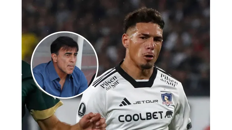 Alan Saldivia recordó a Gustavo Quinteros en Colo Colo. (Foto: Photosport)