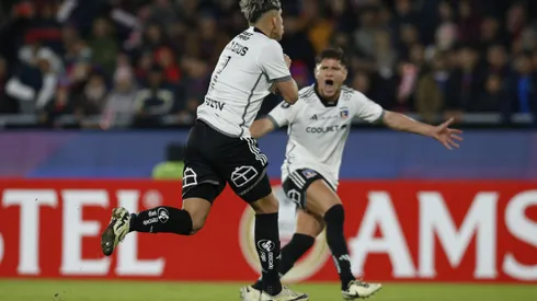 Carlos Palacios ilusiona a Colo Colo en Copa Libertadores. (Foto: César Olmos/Photosport)
