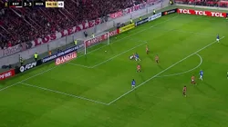 Huachipato derrotó por 4-3 a Estudiantes de la Plata con gol de Carlo Villanueva. (Foto: Captura ESPN)