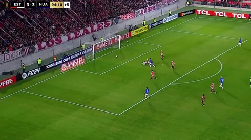 Huachipato derrotó por 4-3 a Estudiantes de la Plata con gol de Carlo Villanueva. (Foto: Captura ESPN)