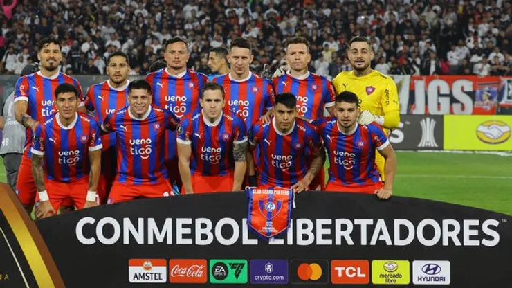 La formación que prepara Cerro Porteño para enfrentar a Colo Colo en la Copa Libertadores