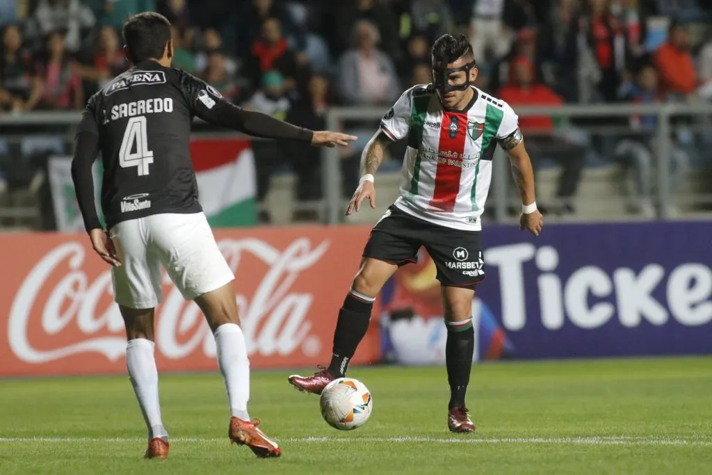 Palestino cayó en condición de local ante Bolívar | FOTO: Jorge Loyola/Photosport