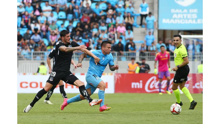 Una sanción podría caer tras el aprtido de Deportes Iquique y Colo Colo. (Foto: Álex Díaz/Photosport)