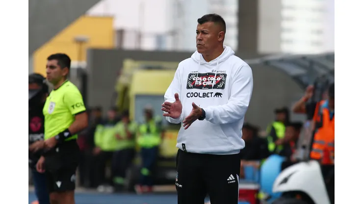 Jorge Almirón ya se prepara para incorporar refuerzos en Colo Colo (Foto: Álex Díaz/Photosport)