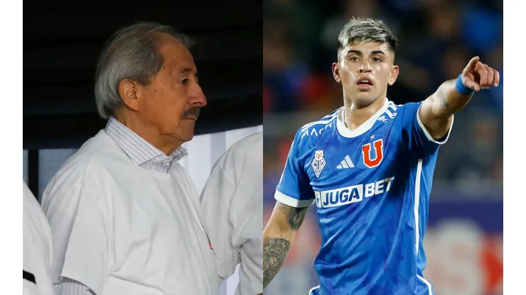 Leonardo Véliz elogia a Maximiliano Guerrero. (Foto: Photosport)