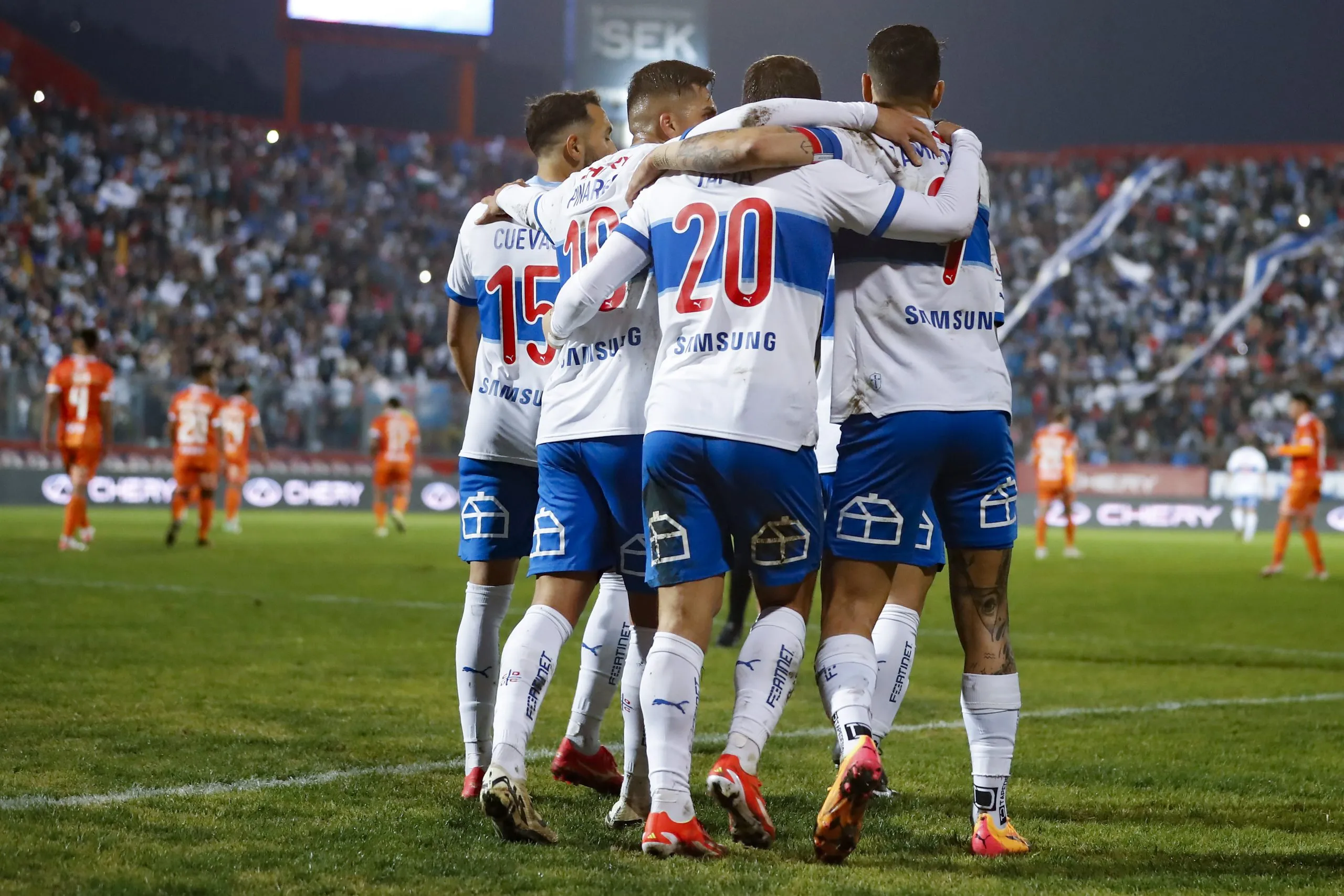 Universidad Católica logró su quinto triunfo consecutivo en el Campeonato Nacional 2024. (Foto: Photosport)