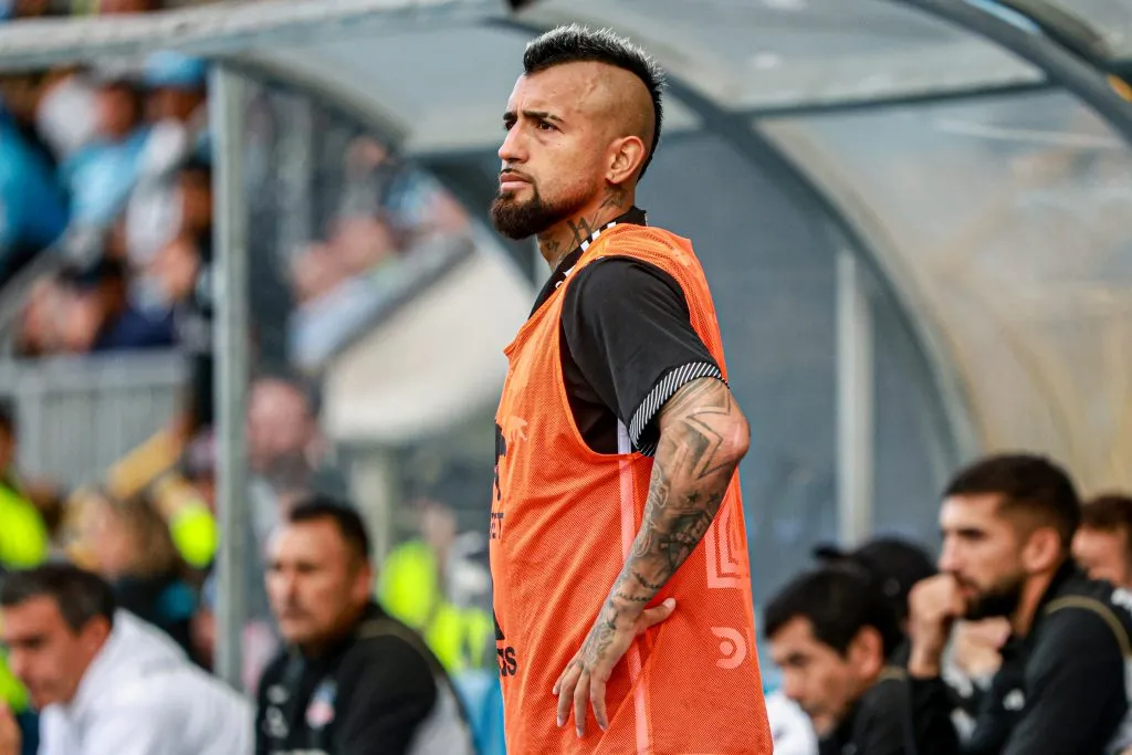 Arturo Vidal fue titular y marcó un gol en el triunfo de Colo Colo ante Deportes Iquique. (Foto: Photosport)