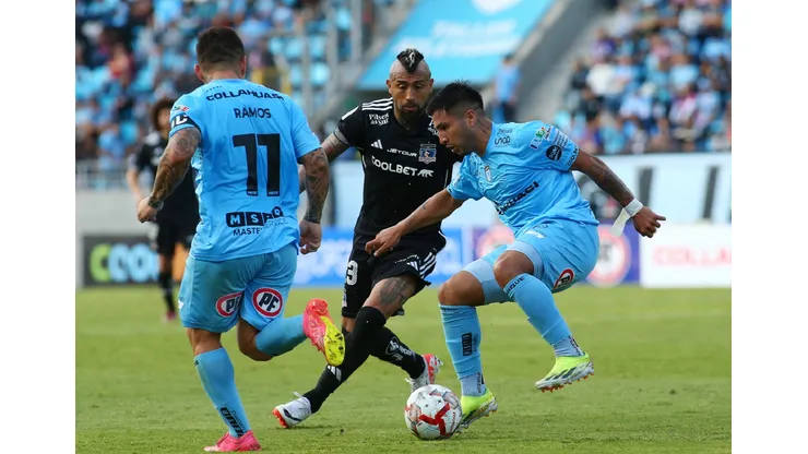 Colo Colo vs Deportes Iquique en el Estadio Tierra de Campeones (Foto: Alex Diaz/Photosport)