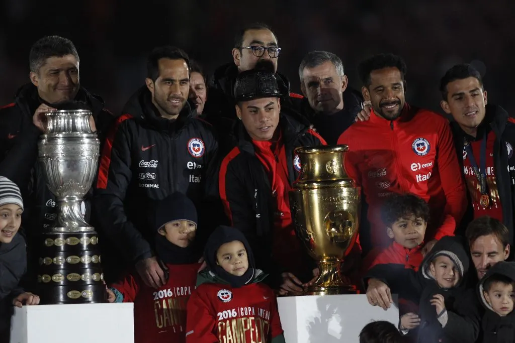 La Roja tiene dos trofeos de Copa América entre sus vitrinas.