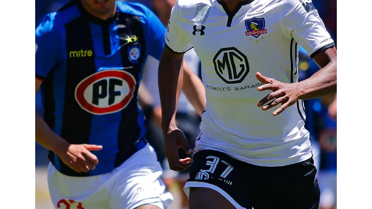 Alexander Bolaños estuvo en Colo Colo bajo las órdenes de Héctor Tapia (Foto: Alejandro Zoñez/Photosport)