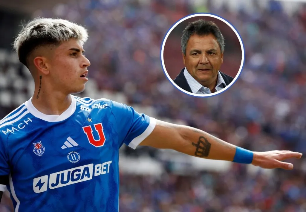 Víctor Hugo Castañeda quiere a Maximiliano Guerrero en la ofensiva de Universidad de Chile.