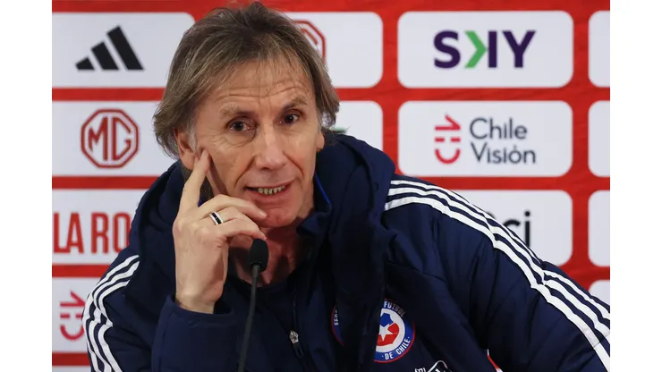 Ricardo Gareca dio a conocer la nómina de Chile para el amistoso contra Paraguay. (Foto: Dragomir Yankovic/Photosport)