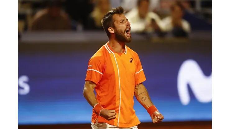 Corentín Moutet espera que el público francés sea ruidoso ante Nicolás Jarry en Santiago. (Foto: Photosport)