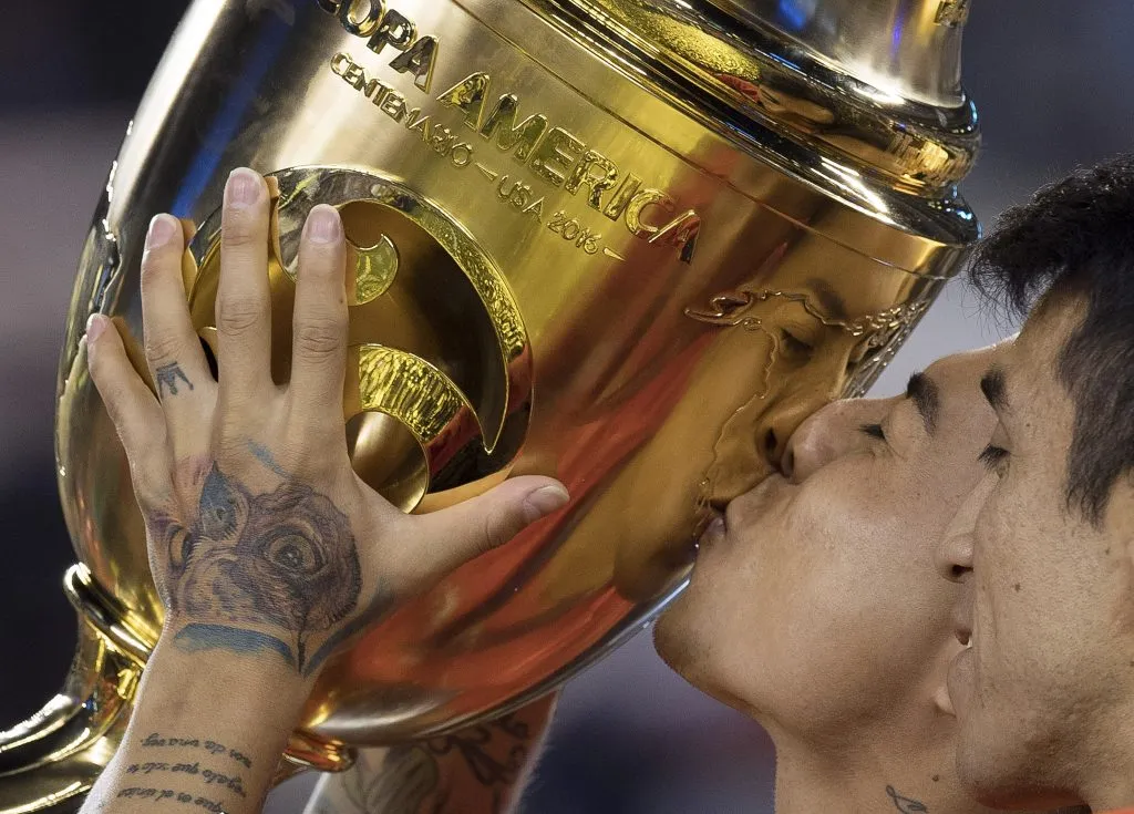 Eduardo Vargas fue dos veces máximo goleador de Copa América con La Roja.