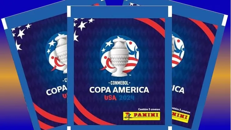 Las láminas de la Copa América, furor entre los fanáticos.