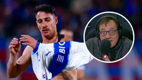 Danilo Díaz le cae con todo a Fernando Zampedri en la UC