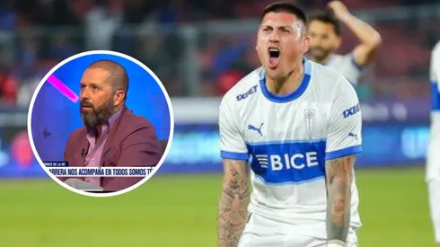 El ex futbolista no tuvo piedad alguna con los gestos de Nicolás Castillo