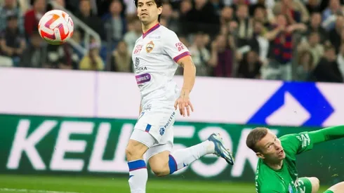 Víctor Dávila anotó su quinto gol con el CSKA Moscú. (Foto: @pfc_cska)