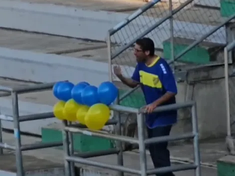 La historia del solitario hincha de Barnechea que viaja por todo Chile