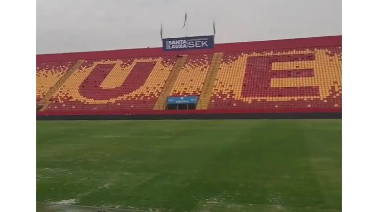 El Estadio Santa Laura no contaba con las condiciones para albergar el choque entre Unión Española y La Calera