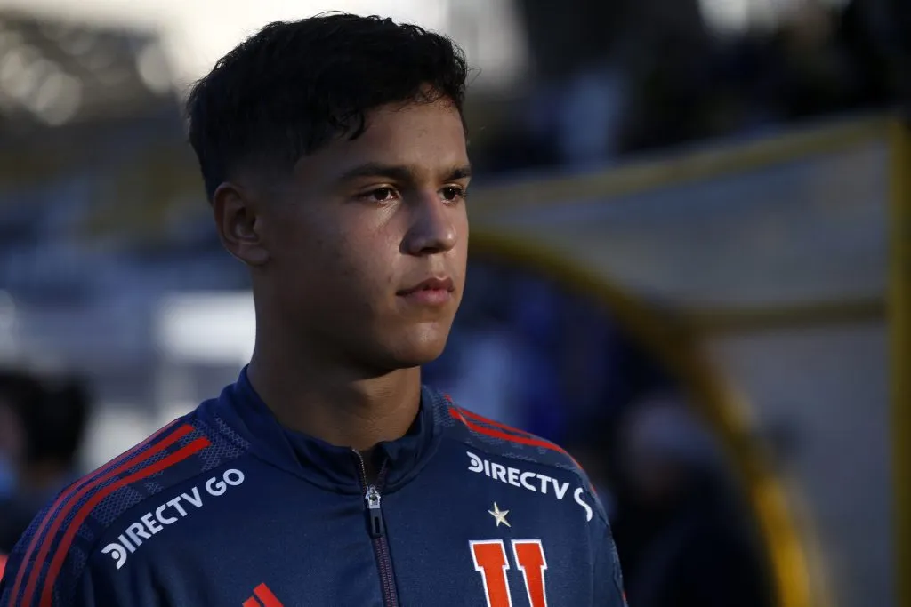 Ignacio Sáez fue citado por primera en Universidad de Chile con 16 años.