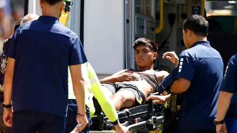 Dixon Pereira estuvo solo 8 minutos en el terreno de juego ante Colo Colo (Foto: Andres Pina/Photosport)