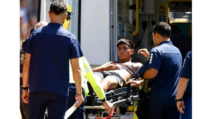Dixon Pereira estuvo solo 8 minutos en el terreno de juego ante Colo Colo (Foto: Andres Pina/Photosport)