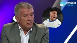 Borghi indignado con gestos de Castillo.