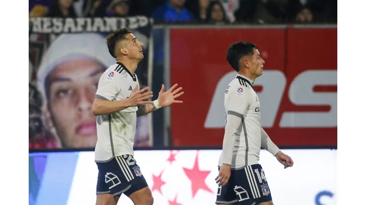 Colo Colo suma de a tres ante Palestino en el estadio Monumental. (Foto: Photosport)