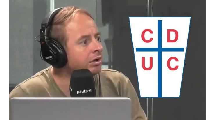 Coke Hevia destaca al entrenador de Universidad Católica, Tiago Nunes. (Foto: Radio Pauta)