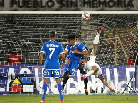 ¡Para enmarcarlo! el golazo de chilena de Zampedri a la U