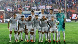 La U tiene once confirmado para visitar a Everton.