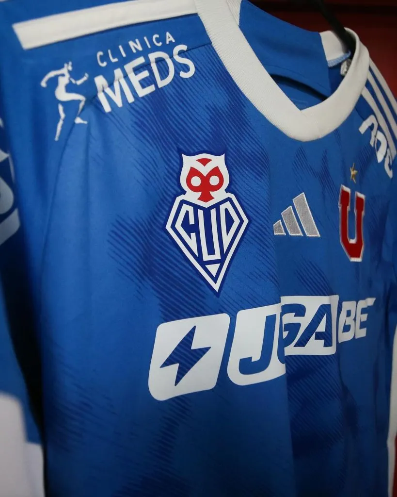 La camiseta con la que la U saltará al terreno de juego | FOTO: Universidad de Chile