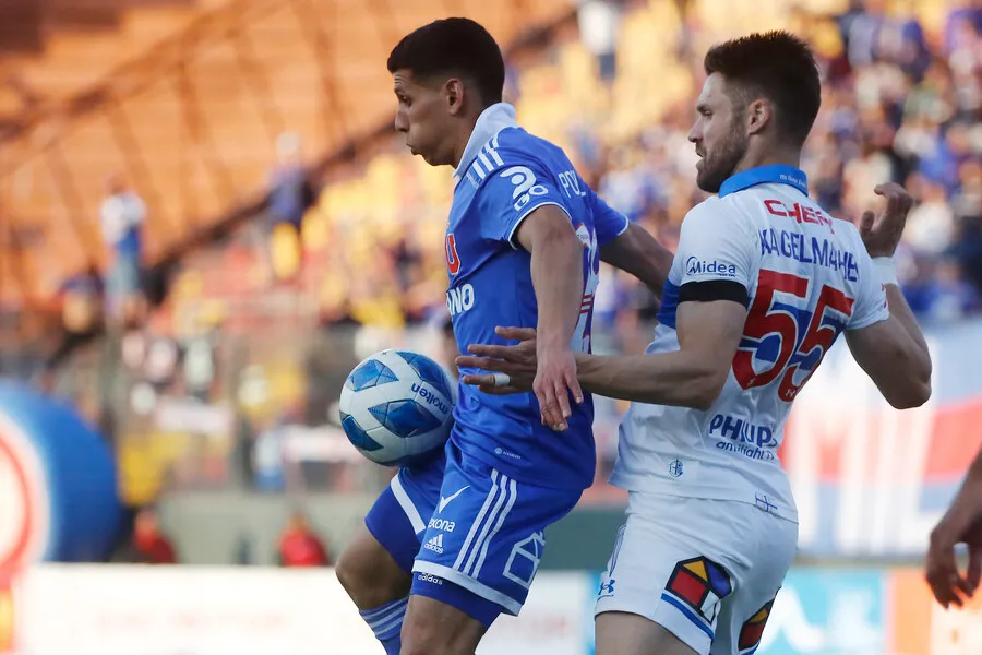 Romai ironiza con Gary Kagelmacher. | Foto: Photosport