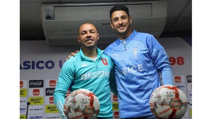 Universidad de Chile y Universidad Católica ya están listos para un nuevo clásico Marcelo Hernandez/Photosport