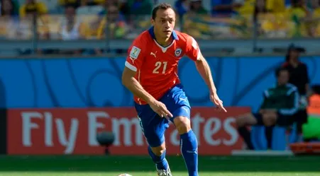 Díaz en aquel duelo ante Brasil (Archivo)