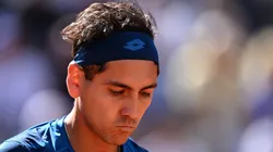 Tabilo no pudo seguir haciendo historia en Roma, Italia.