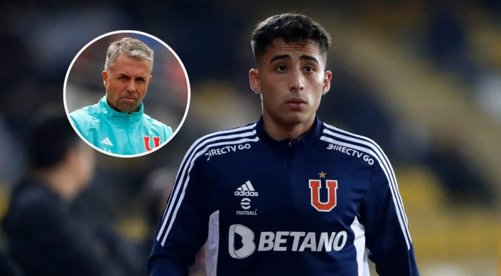 Lucas Assadi no fue citado por el DT de Universidad de Chile para el clásico universitario.
