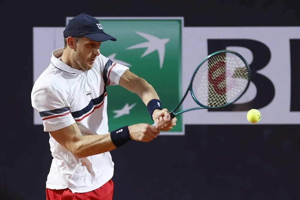 Nicolás Jarry hace historia en el Masters 1000 de Roma. (Foto: Matteo Ciambelli/Photosport)
