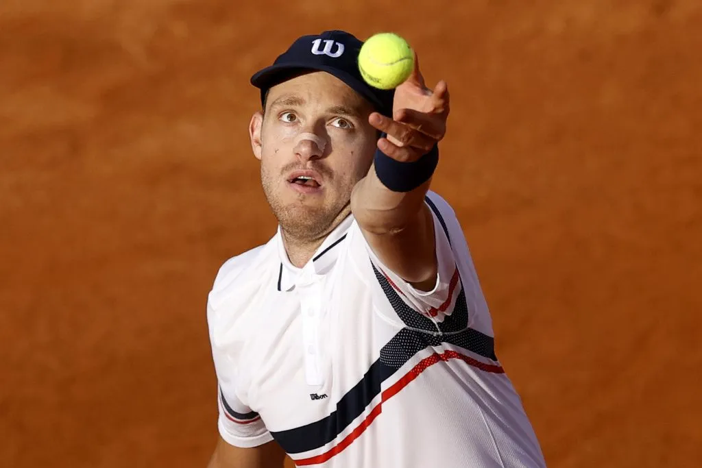 El chileno dio una exhibición de buen tenis en el foro itálico 
Matteo Ciambelli/Photosport