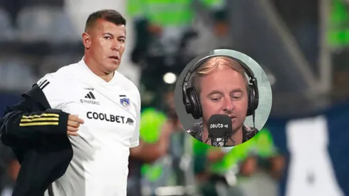 Hevia le pasa la cuenta a Almirón en Colo Colo.