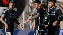 Damián Pizarro y Arturo Vidal serán bajas en Colo Colo Alejandro Pizarro/Photosport