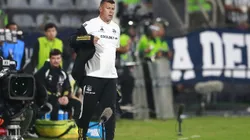 Jorge Almirón valoró el empate de Colo Colo en Lima.