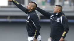 Jorge Almirón destacó a Arturo Vidal en la previa del Alianza Lima vs Colo Colo. (Foto: Dragomir Yankovic/Photosport)