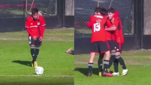 El lateral Benjamín Pérez sigue brillando en la juvenil de Colo Colo.