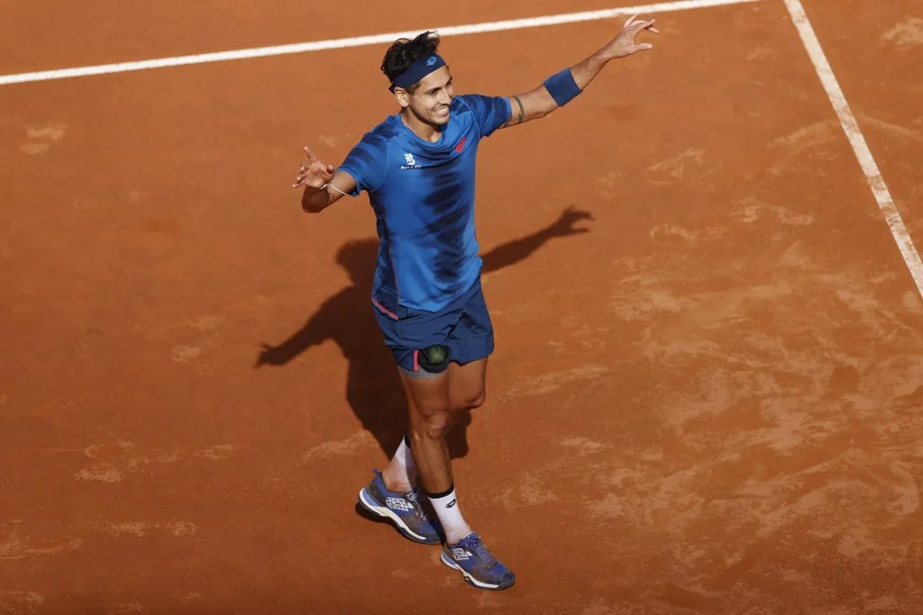 Tabilo celebrando un nuevo triunfo en Italia | FOTO: Matteo Ciambelli/Photosport